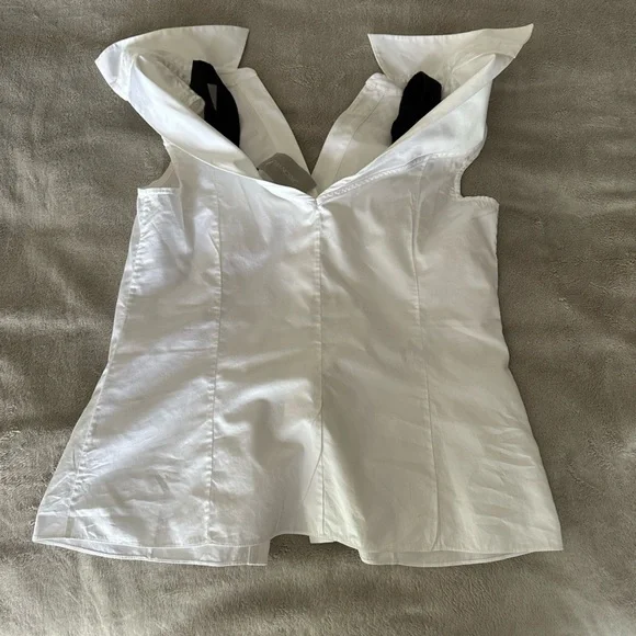 Jason Wu Elegant White Off-Shoulder Top